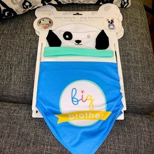 Bundle All (6) Baby Beanie and Dog 🐶 Bandanna